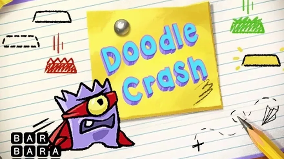 Doodle Crash slot game interface na may makulay na disenyo